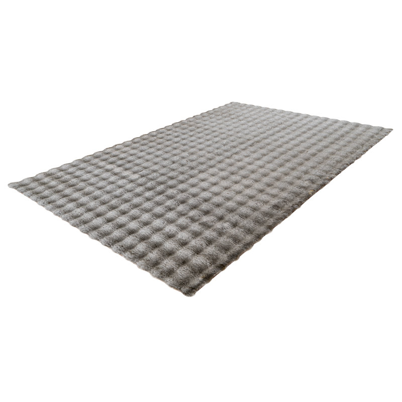Montaz Uni Hand Tufted Area Rug, Rectangular 120 x 170cm, Taupe
