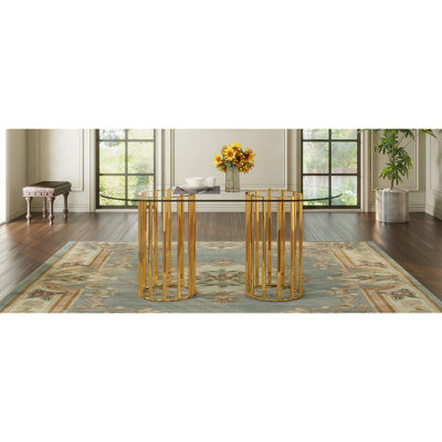 71 inch oval tempered glass dining table