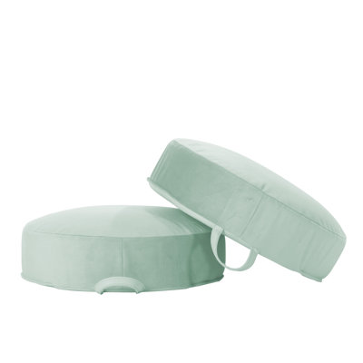 Overstuffed Microfiber Cushions, 2-Pack