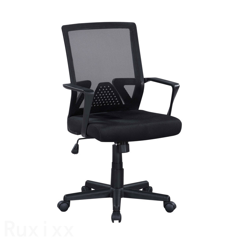 Chaise de bureau / de travail réglable en hauteur, avec accoudoirs