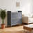 JOYBOS self-assemble three-tier metal storage cabinet with doors, gray, 32.3'' H x 31.5'' W-1214459360-1214459391-1214459389