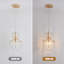 Élégant mini lustre suspendu en cristal, luminaire suspendu moderne pour petits espaces, chambre à coucher, îlot de cuisine, entrée, patio couvert, (transparent)
