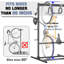 Support de vélo autoportant pour le garage, support de rangement vertical pour vélo 6/7 vélos
