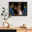 Reproduction d'art encadré noir rétro-617681160