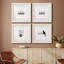 Had Me at Meow - Ensemble de 4 pièces d'art textuel sur toile-431127121-431127122