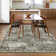 Oriental Machine Washable Rug with Rubber Backing Soft Area Rug Non Slip Thin Rug Low Pile Foldable Rug for Living Room, Bedroom, Dining Room
