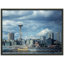 Space Needle Print Wall Art - Seattle Skyline Poster - Urban Cityscape Landmark Artwork - Washington State Travel Print - Modern Minimalist City Decor - Architectural Icon Wall Art - USA Travel Inspired Gift-88432484