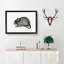A Mouse by Jean Bernard - Single Picture Frame Painting-55453458-55453460