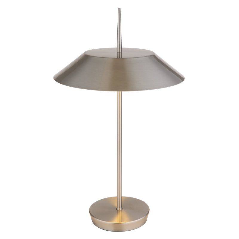 Aysiah Metal Table Lamp, Silver