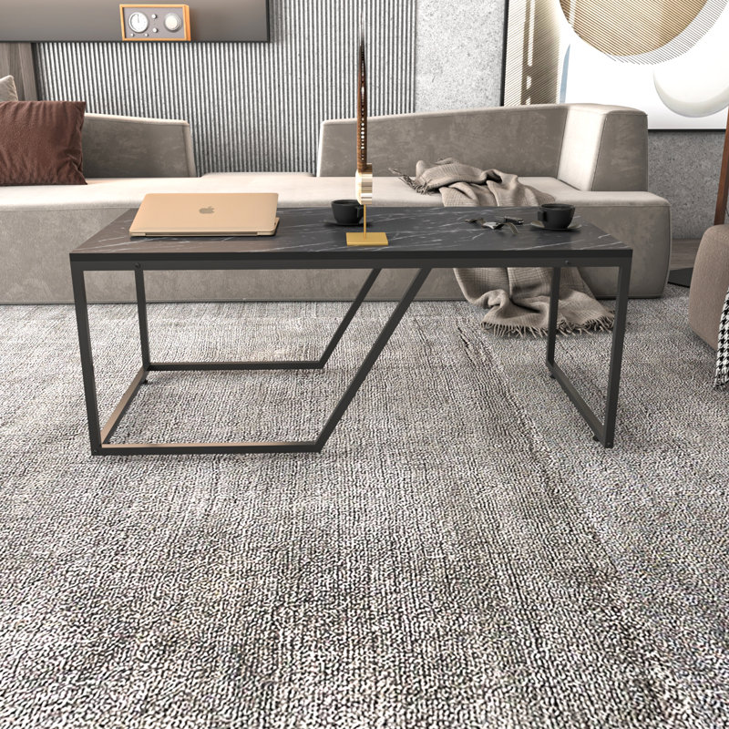 Tyriana Single Coffee Table, Black