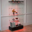Vitrine moderne en verre avec 2 grands tiroirs-232972423