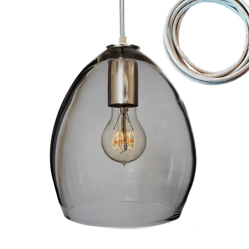 8 - Light Chandelier, Nickel, 84" H x 24" W x 24" D