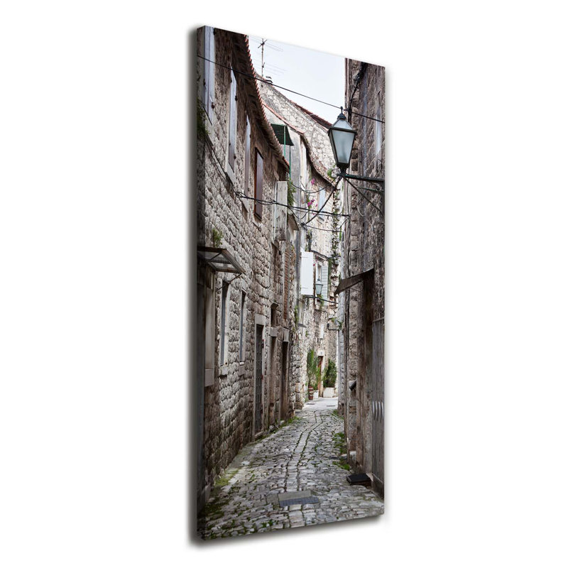 Street Of Croatia - Wrapped Canvas Print