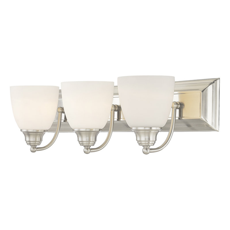 Amerion 3 - Light Dimmable Vanity Light, Brushed Nickel