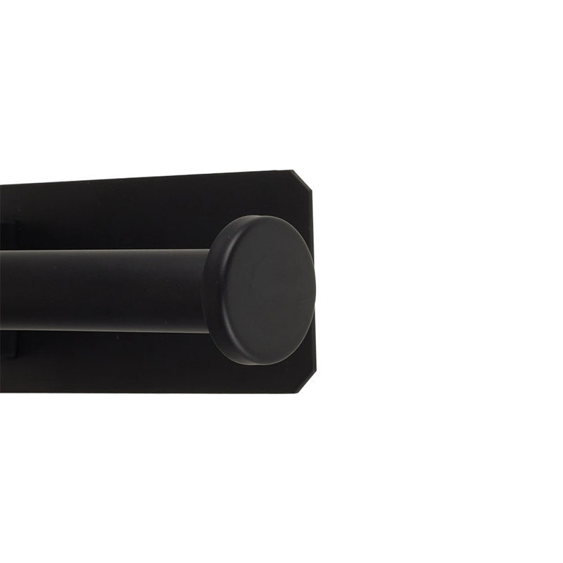 14cm Towel Bar, Black