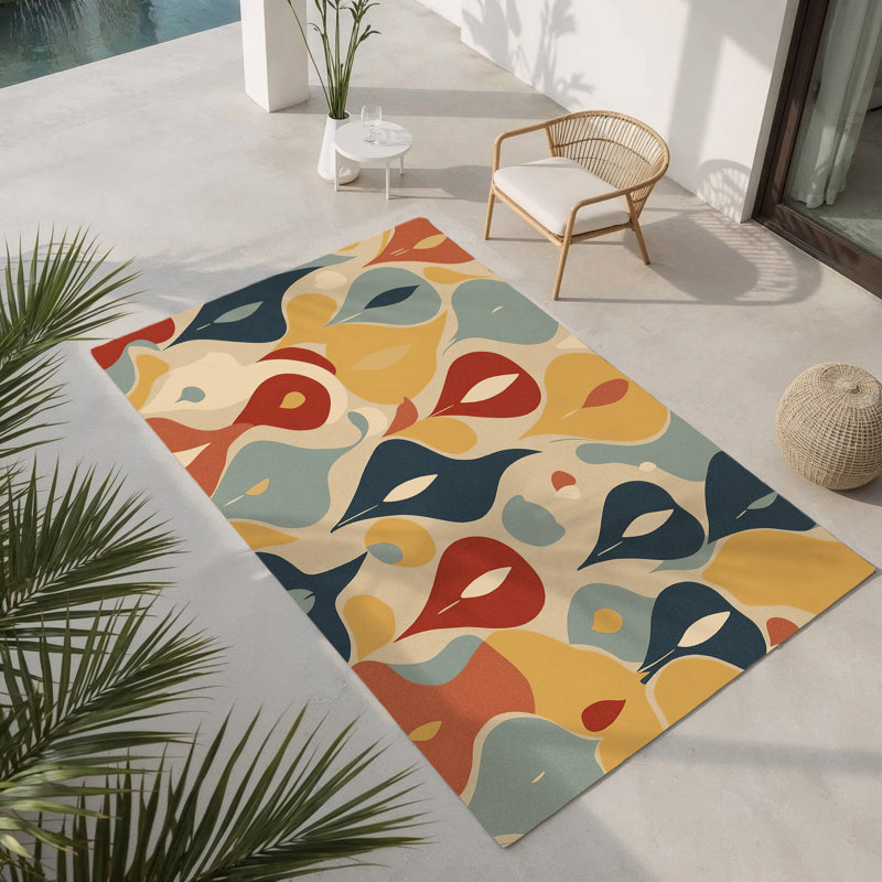 Tapis intérieur et extérieur L pop, Rectangle 9 pi x 12 pi