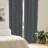 Pinstripe Striped Semi-Sheer Rod Pocket Curtain Panels-977087115-977185950