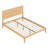 Wood Platform Bed-595939432