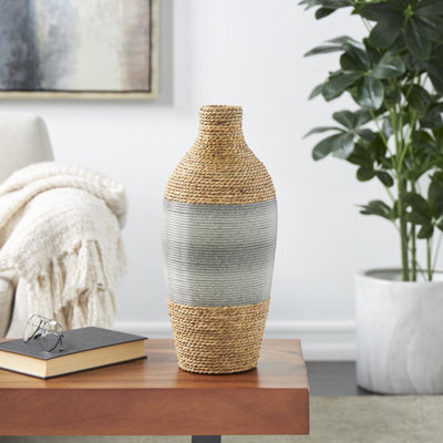 Areena Handmade Seagrass Table Vase