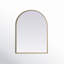Sabine Metal Arch Wall Mirror-1547015592-1547015590