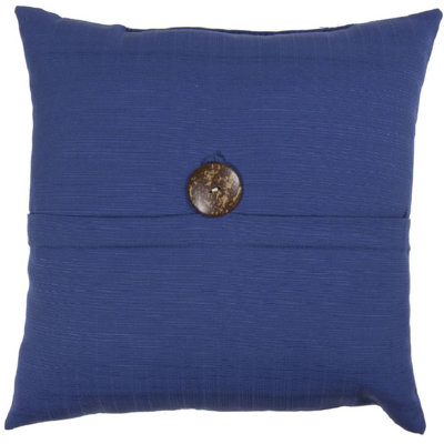 Buttons Outdoor Throw Pillow
