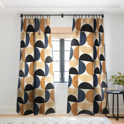Ensemble de 2 rideaux en verre coloré 2 po
