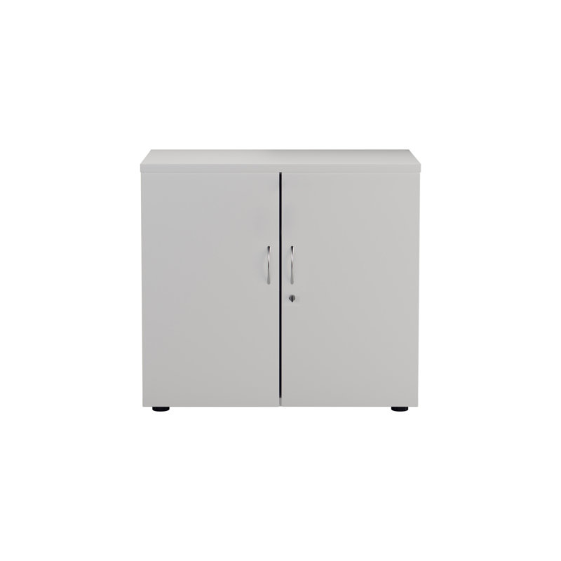 Buariki 2 -Door Storage Cabinet, White