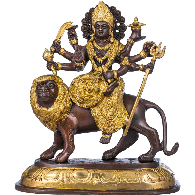 Religious & Spiritual Statue, Brown Gold