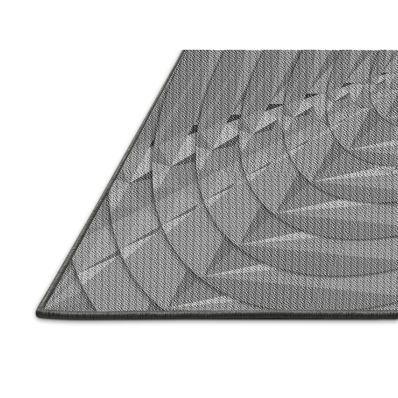 Tapis gris, Rectangle 5 pi x 7 pi