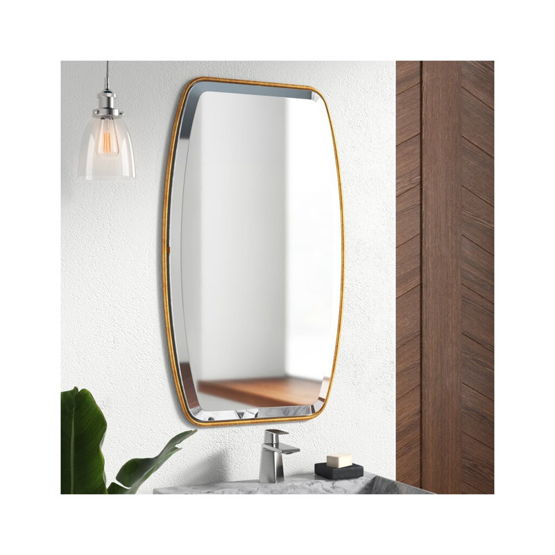Arvi Metal Oval Wall Mirror