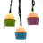 This UL 10-Light Multicolor Cupcake Light Set from Kurt Adler