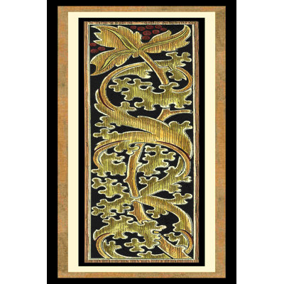 Panneau de gravure sur bois Sienna I