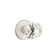 Passage Diamond Crystal Knob with Regular Rose