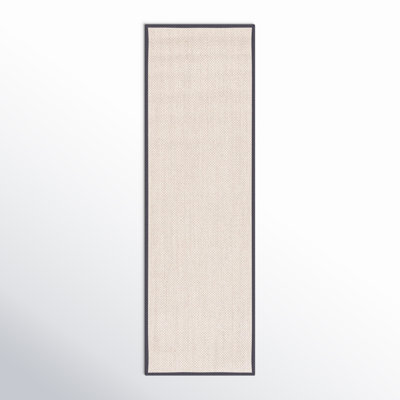 Marble Dark Gray Sisal Jute Rug