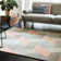 Deutsch Hand Woven Wool Pink/Grey Indoor Rug