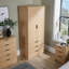 Phoenix 2 Door 3 Drawer Hanging Rail Bedroom Storage Wardrobe-769800133