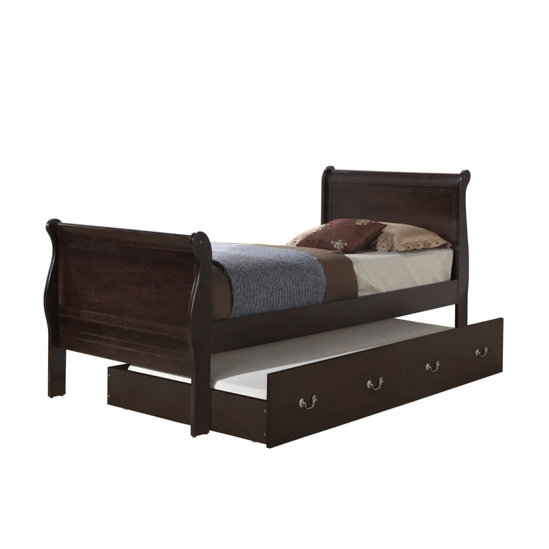Citronelle Kids with Trundle, Twin, Cappuccino