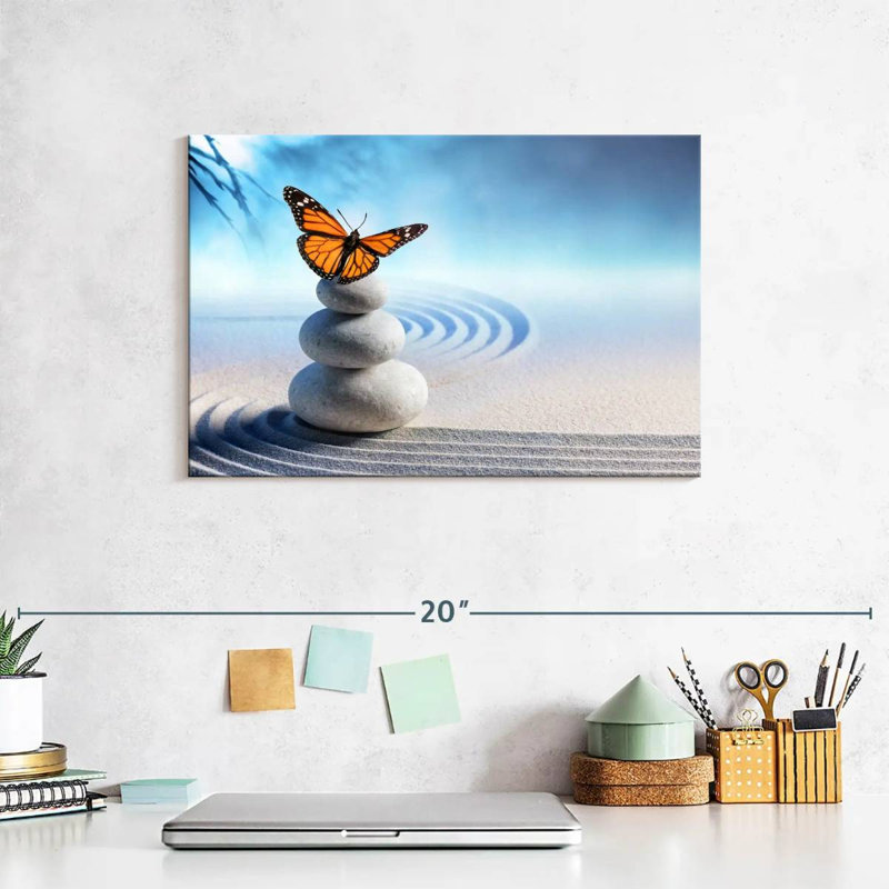 Butterfly Serenity, 8" H x 12" W