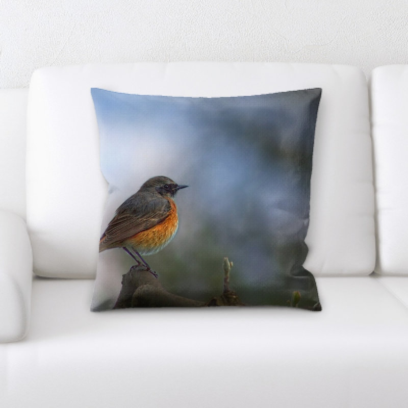Microsuede Throw Pillow