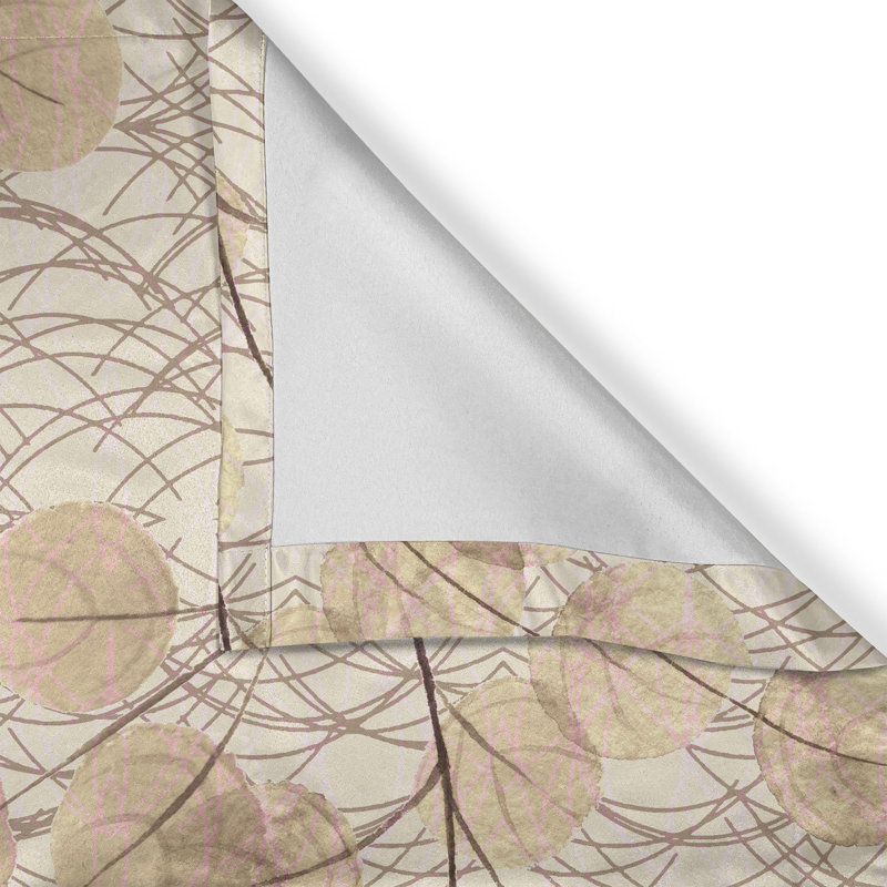 Semi Sheer Curtain Pair