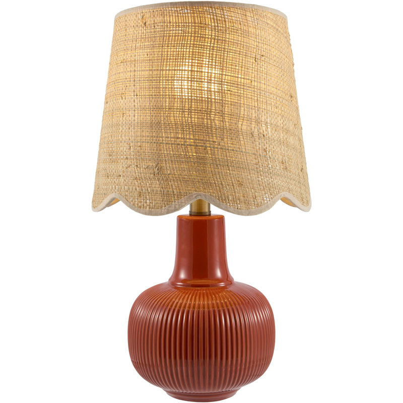 Lampe de table Horton, Rouge