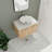 Karmynn 29.97 " W Free Standing Wall Mounted 1 Single Vanity Bathroom Vanity With Stone Top
