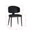 Table de salle à manger pour 6 à 8 personnes, forme rectangulaire, profondeur de 71 pouces, fabrication en pierre frittée et en acier inoxydable, table moderne facile à assembler, 71 po x 35,4 po, hauteur 30 po, base noire, pierre, peau
