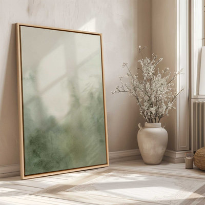 Muted Forest Shadows I Canvas Print