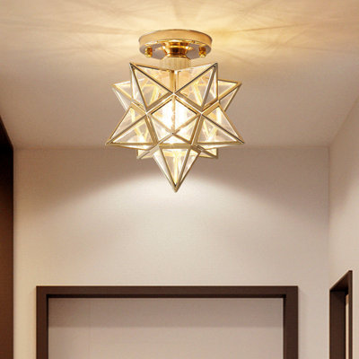 Night Light Aisle Light Corridor Entrance Balcony Entry Crystal Small Ceiling Lamps And Lanterns