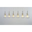 Luminaire suspendu linéaire contemporain à DEL en verre / fer 40,5 po Ausby, nickel / transparent