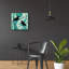 Art mural en verre épique 24 po x 24 po «Kindred Spirits» par Sue Davis-400443191
