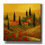 Coquelicots de Toscano II par Art Fronckowiak - peinture sur toile tendue
