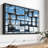 Abstract Square Mirrors Canvas Print-102859373