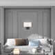 Flaire 2 Light Steel Dimmable Flush Mounted Sconce